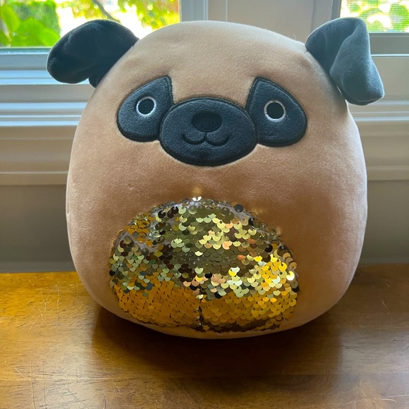 limited edition Prince the pug Squishmallow Sequence Tummy - Picture 1 of 7